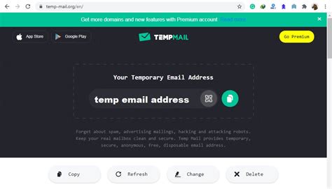 temp mail generator.